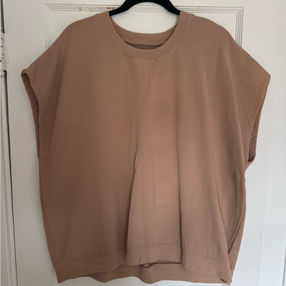 Madewell sweatshirt tank top